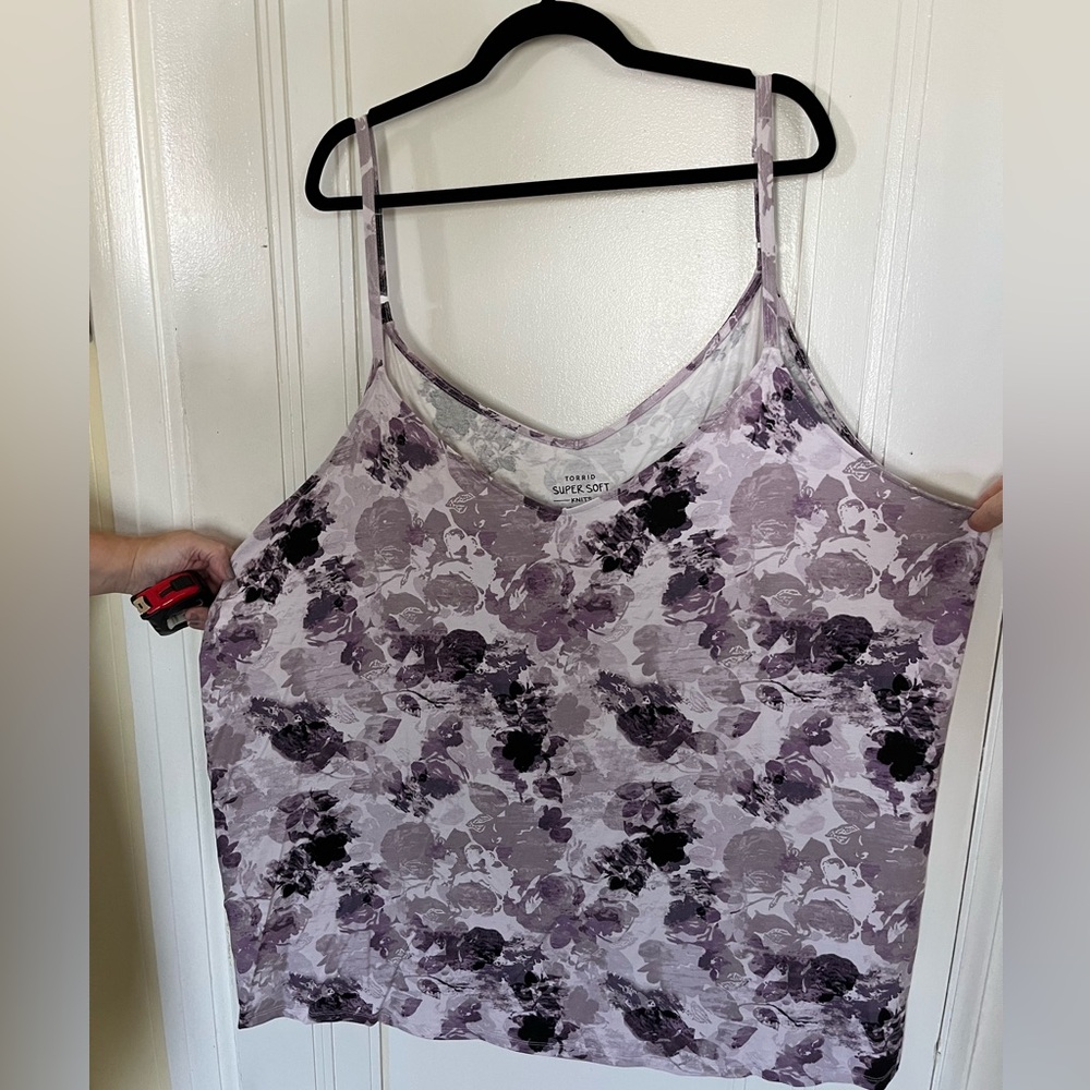 Torrid size 6 purple cami